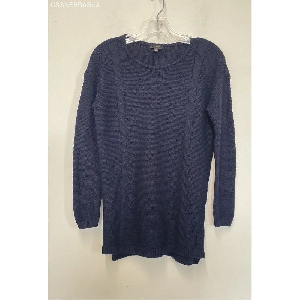 Talbots Navy‎ Blue Women's Sweater - Size XS